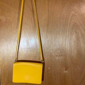 Plain yellow H&M crossbody